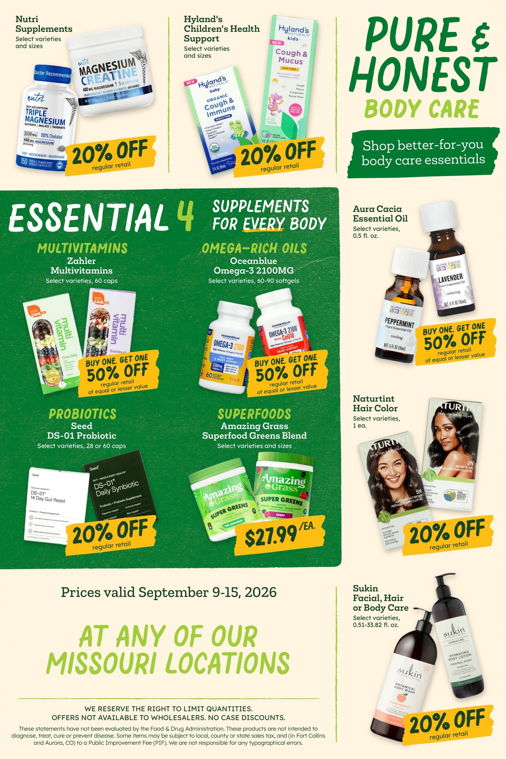 Sprouts Farmers Market weekly ad page 11