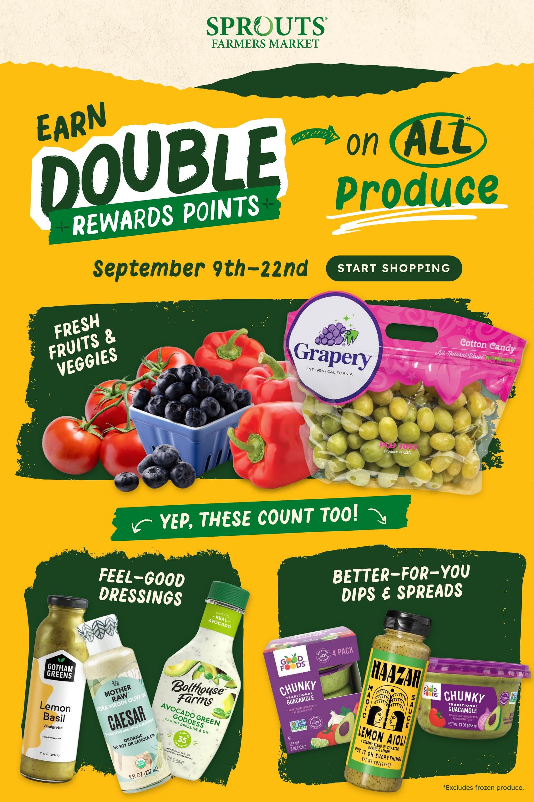 Sprouts Farmers Market weekly ad page 1