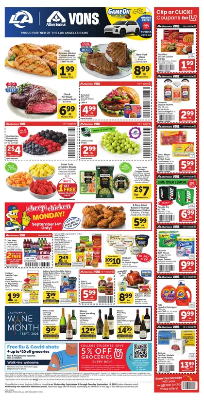 Vons Weekly Ad