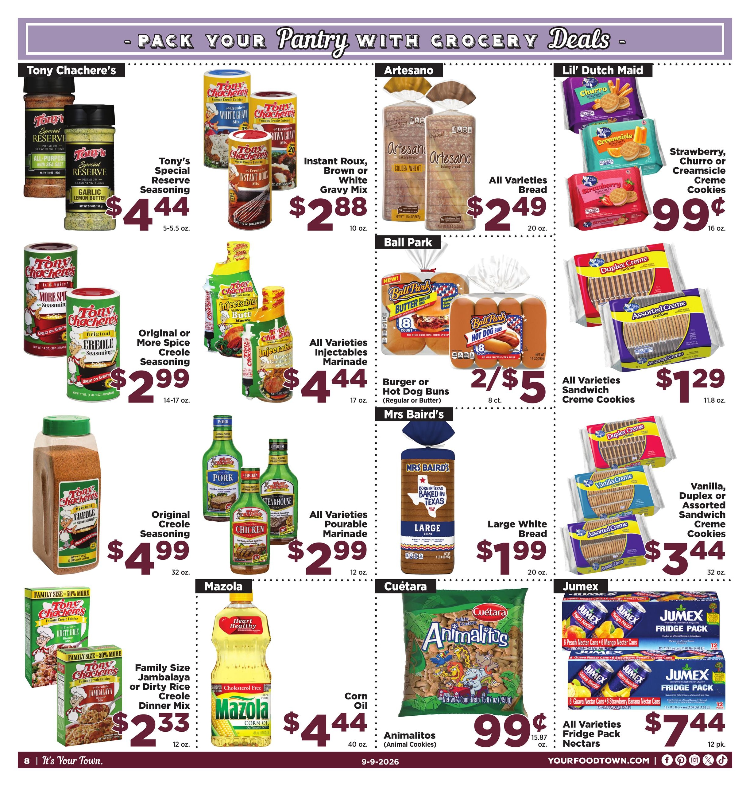 Food Town Texas weekly ad page 8