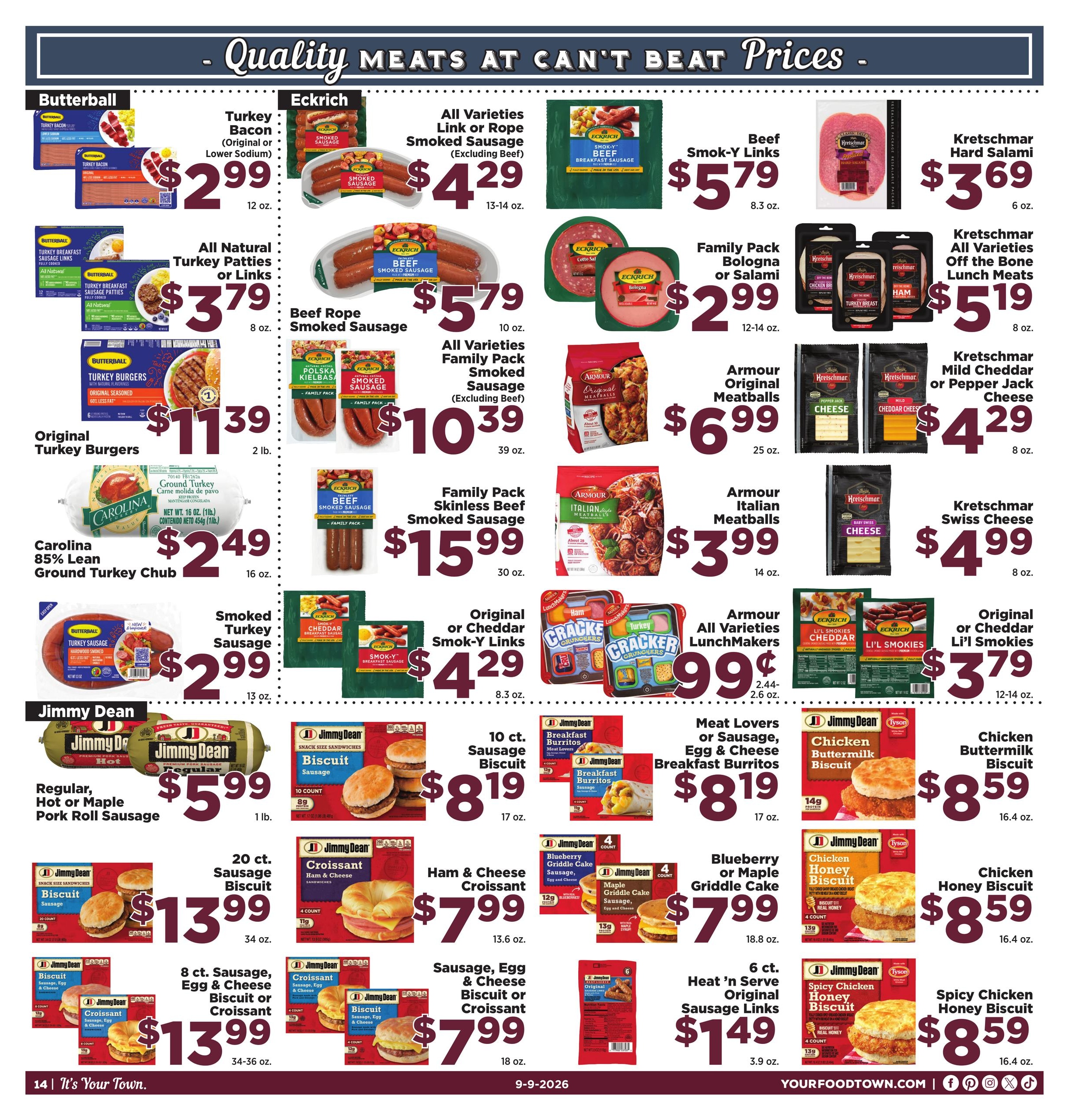Food Town Texas weekly ad page 14