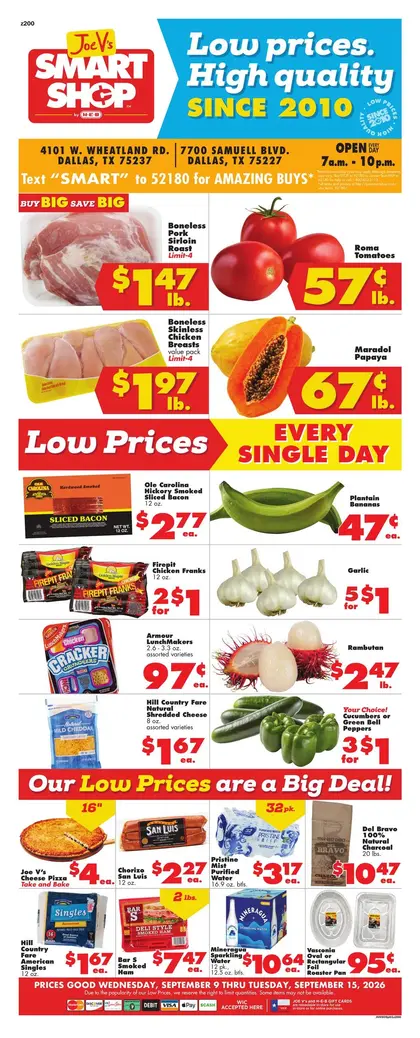 Joe V's Smart Shop Weekly Ad
