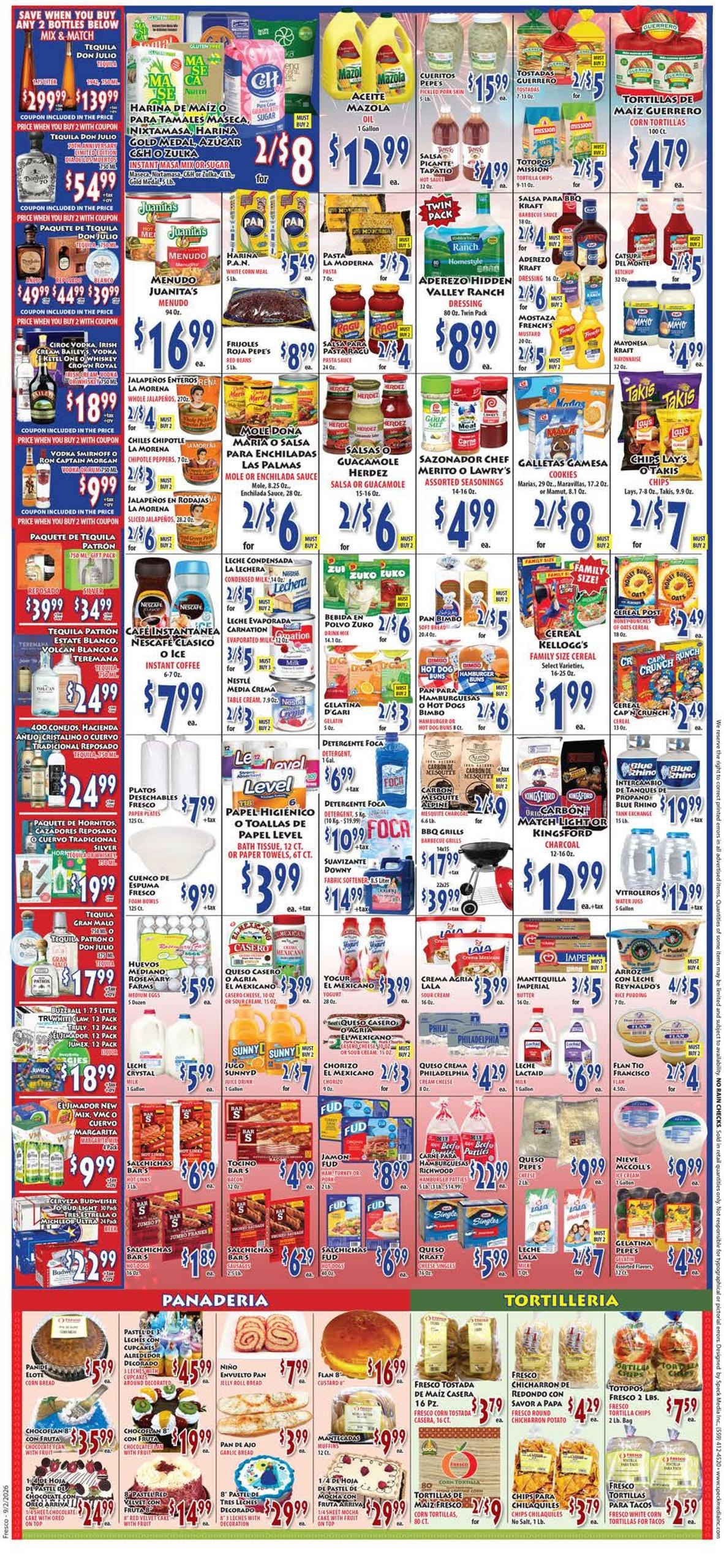 Fresco Supermarket weekly ad page 2