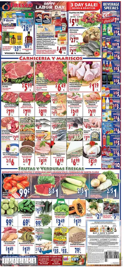 Fresco Supermarket Indexed Weekly