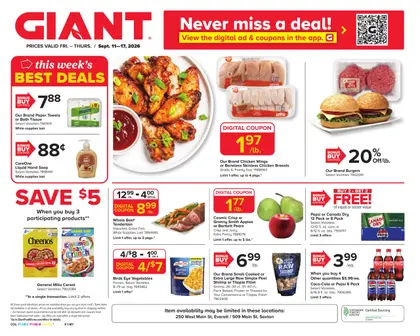 Giant Food Stores Weekly Ad
