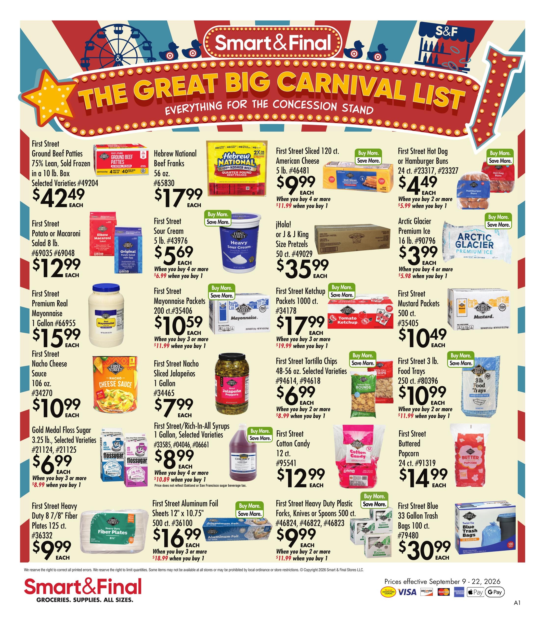 Smart & Final weekly ad page 1