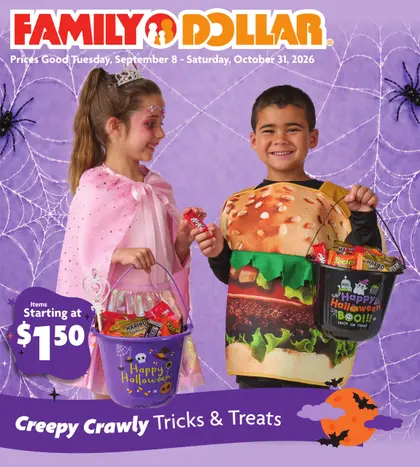 Family Dollar Halloween Book