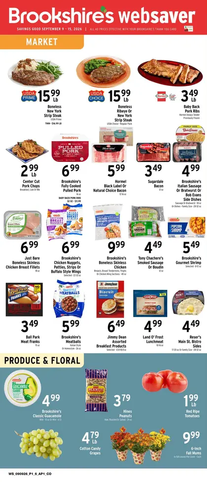 Brookshire's Websaver