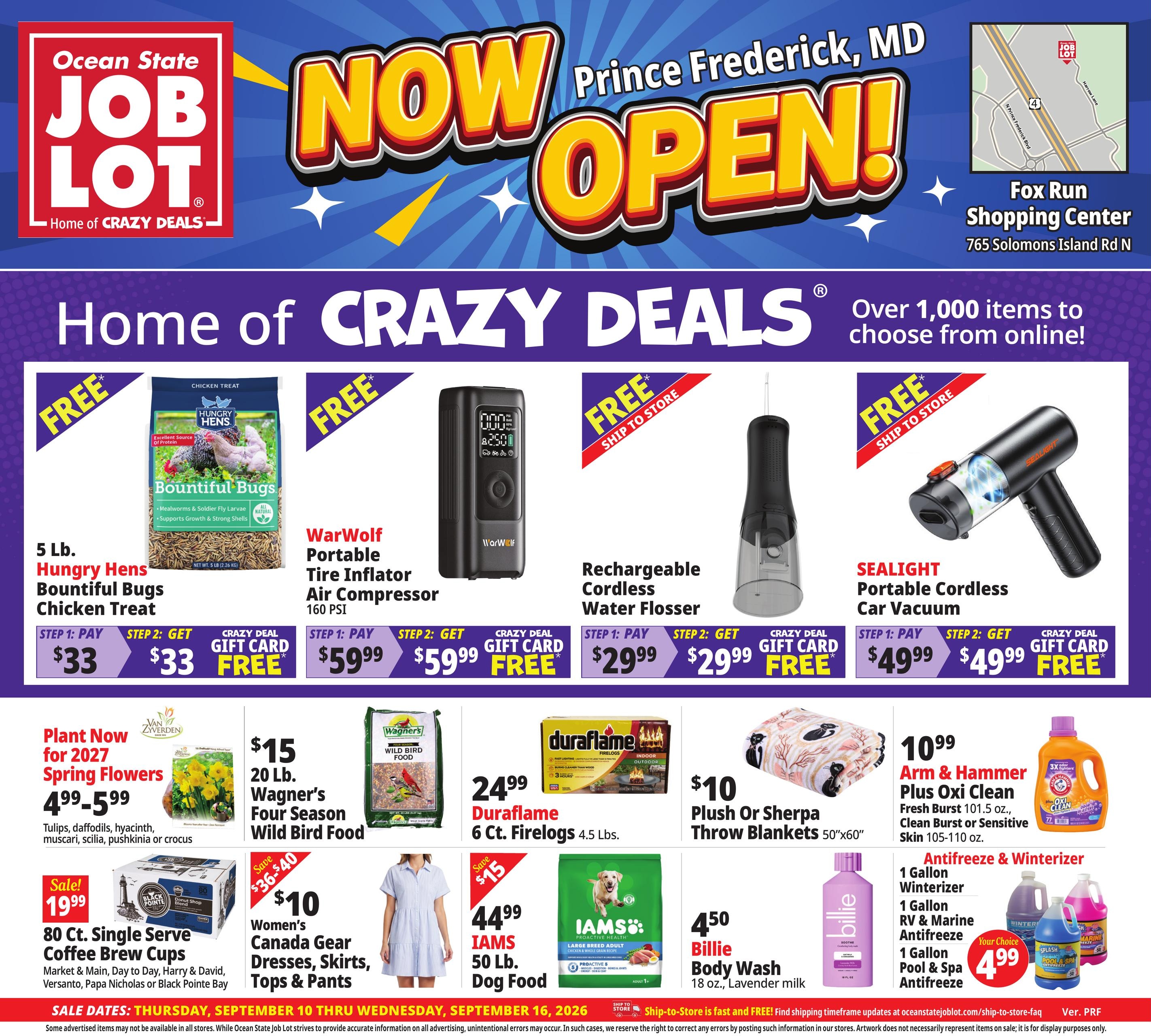Ocean State Job Lot weekly ad page 1