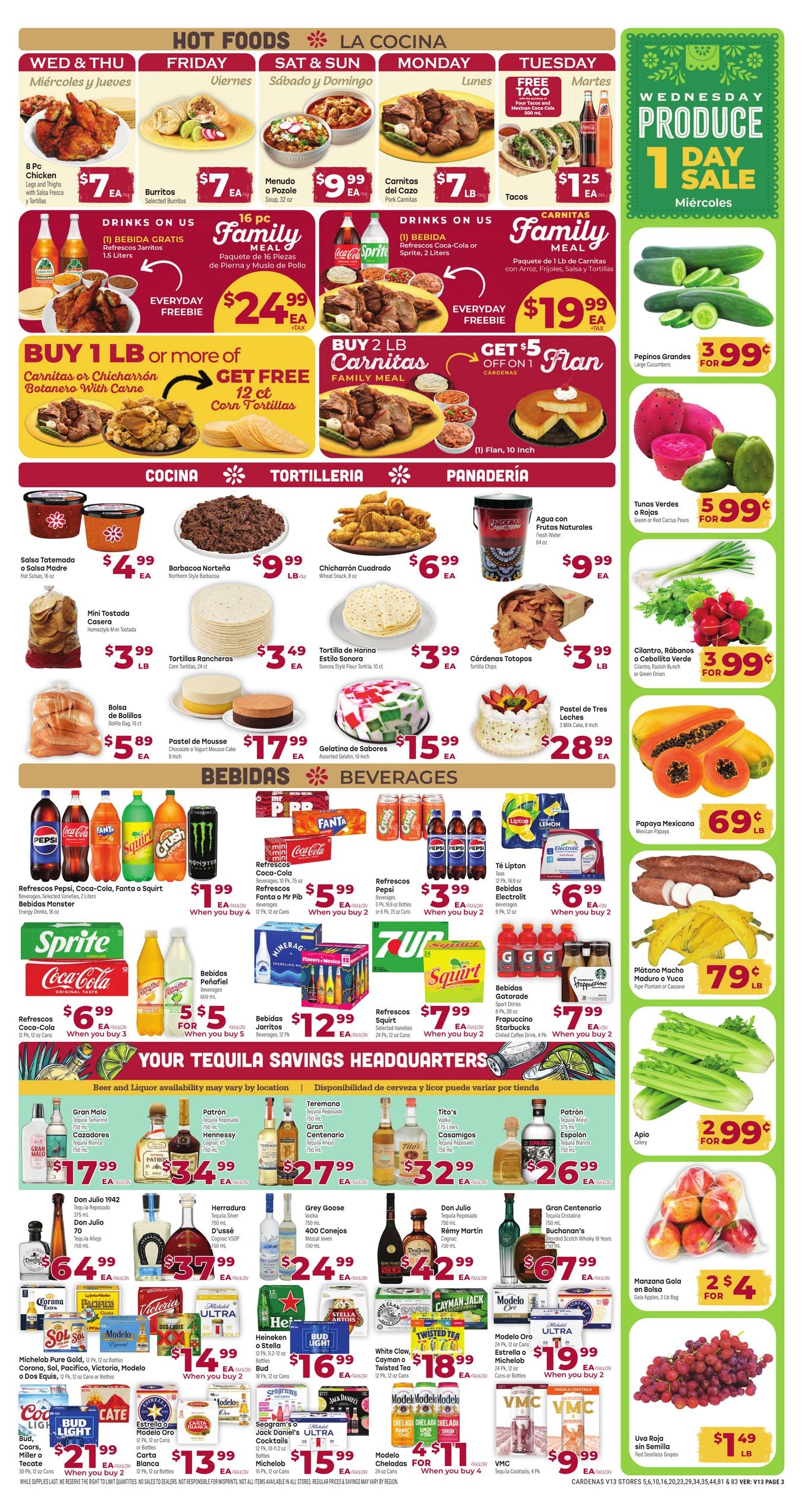 Cardenas Markets weekly ad page 3
