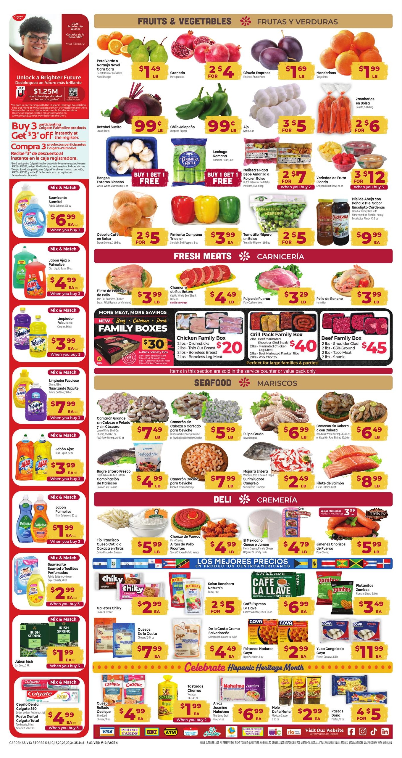 Cardenas Markets weekly ad page 4