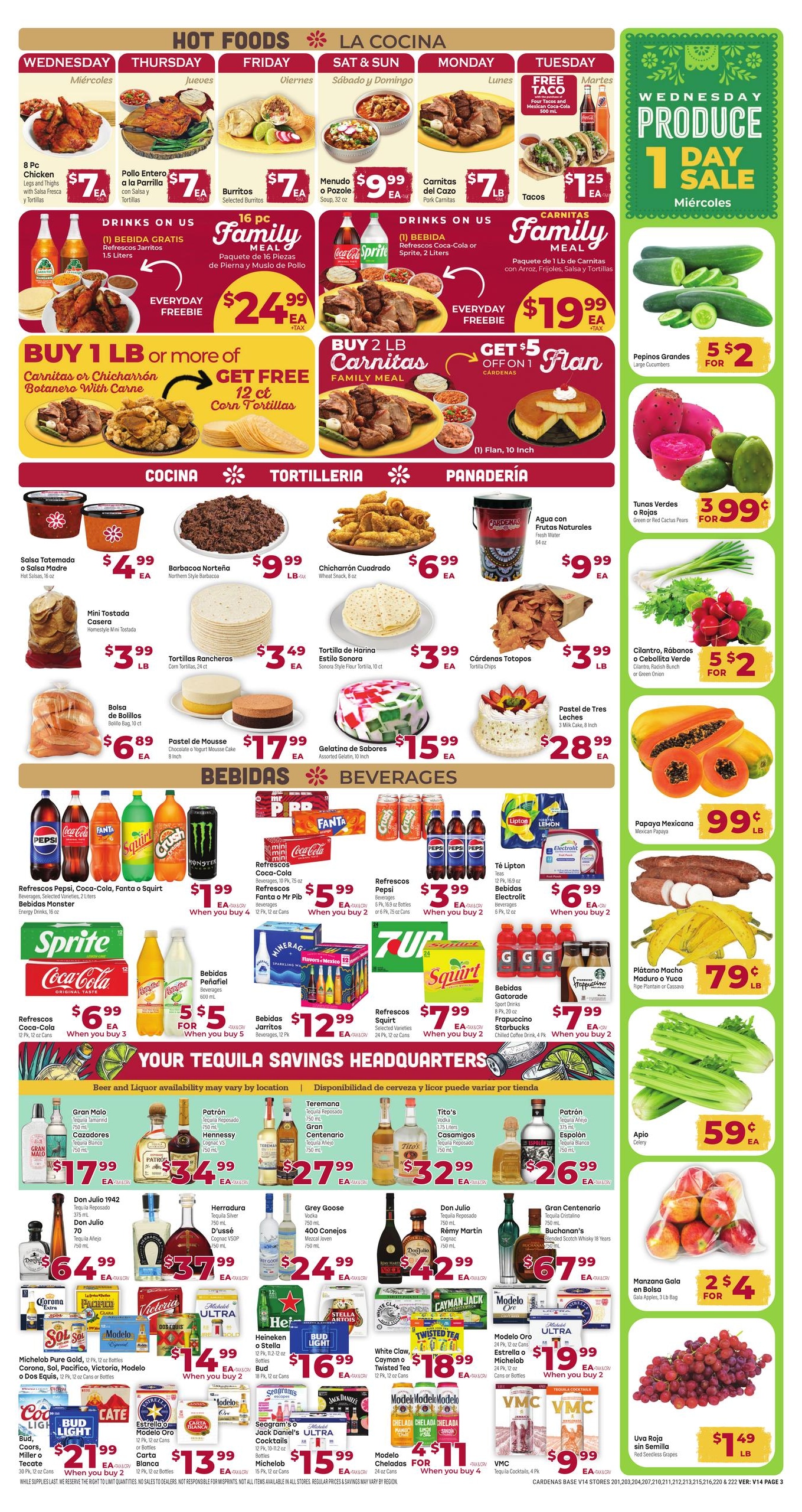 Cardenas Markets weekly ad page 3