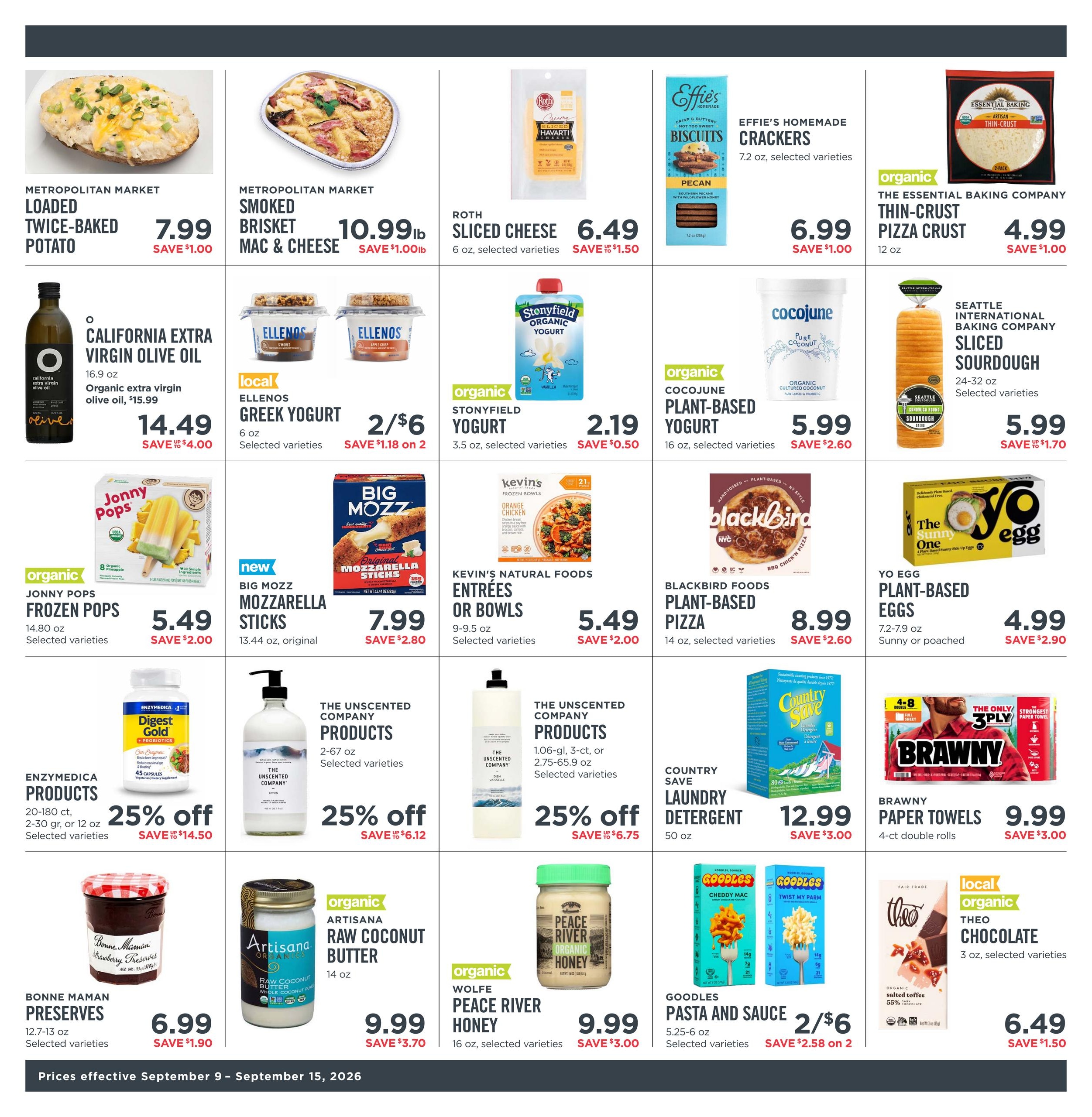 Metropolitan Market weekly ad page 4