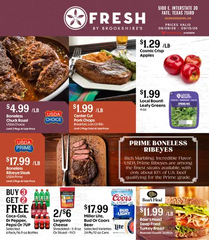 FRESH by Brookshire's Weekly Circular