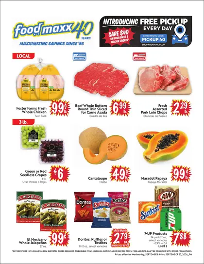FoodMaxx Flyer