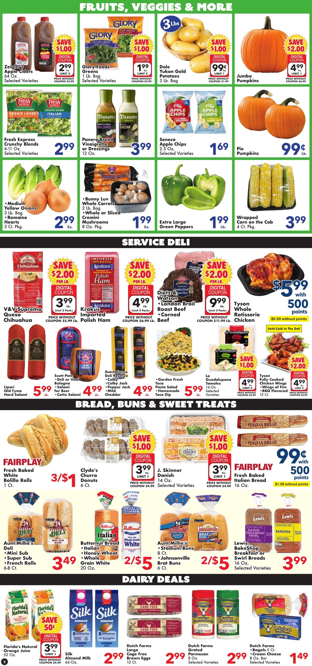 Fairplay Foods weekly ad page 2
