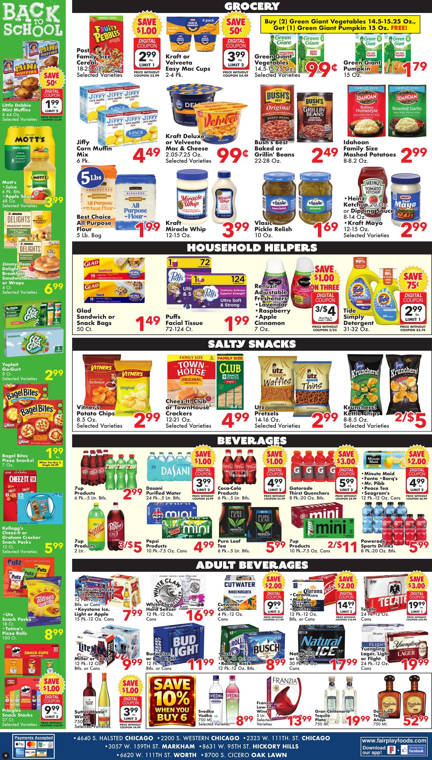 Fairplay Foods weekly ad page 4