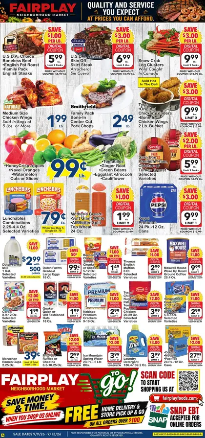 Fairplay Foods Direct Weekly