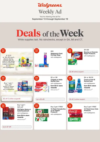 Walgreens Weekly Ad