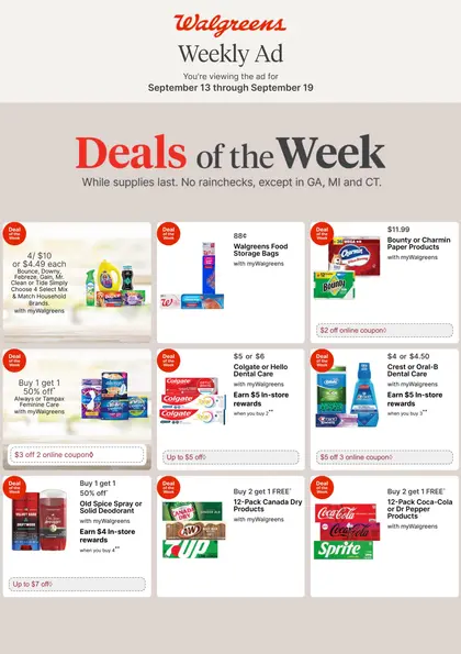 Walgreens Weekly Ad