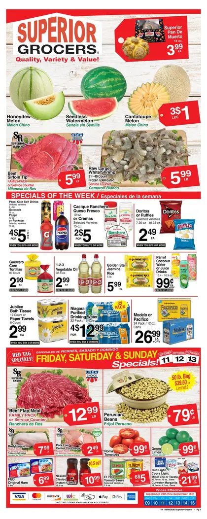 Superior Grocers Weekly Specials