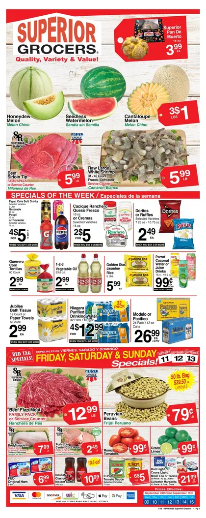 Superior Grocers Weekly Specials