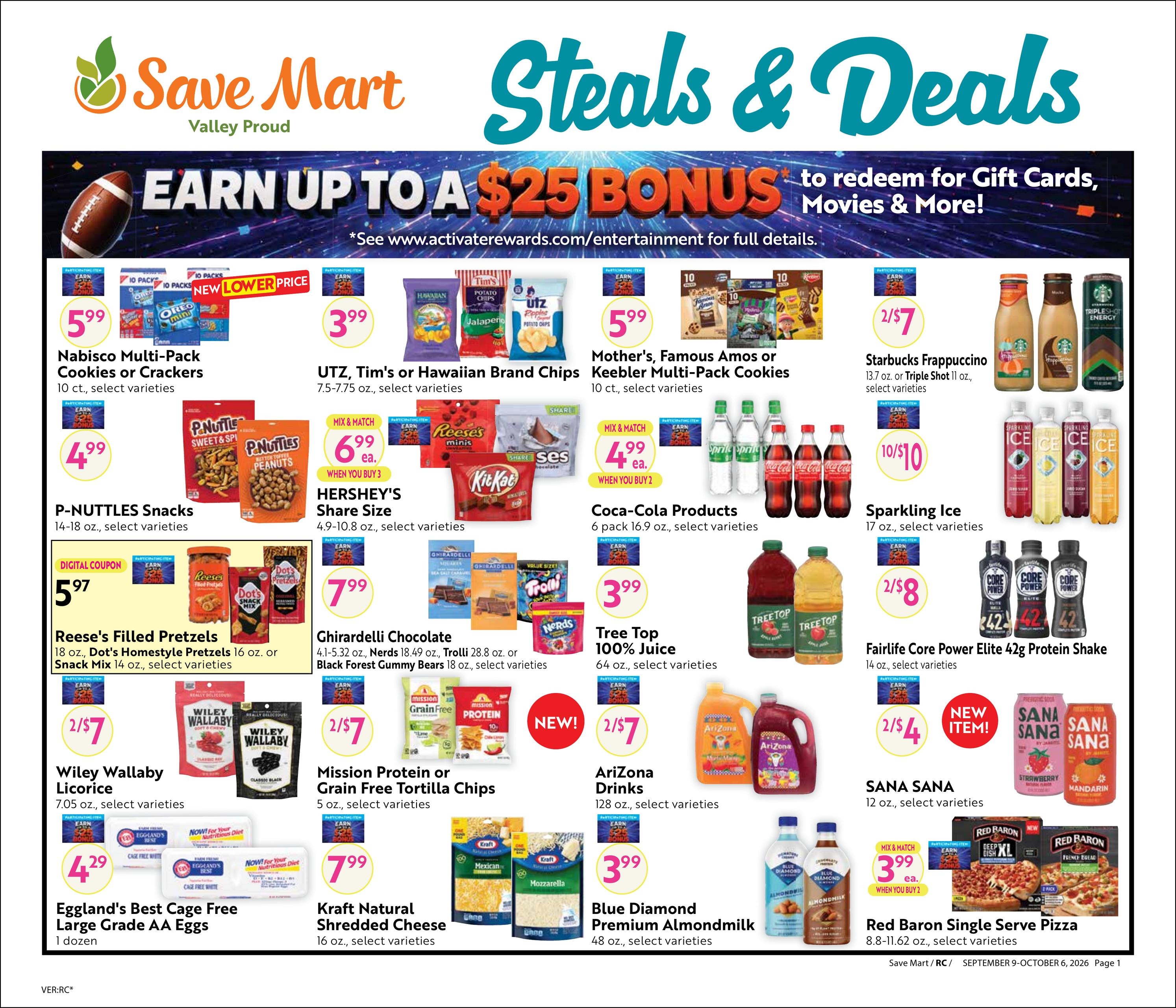 Save Mart weekly ad page 1