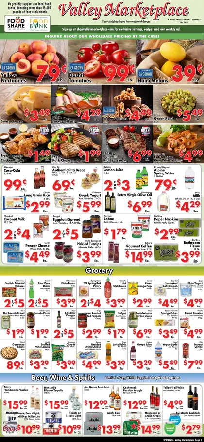Valley Marketplace Flyer