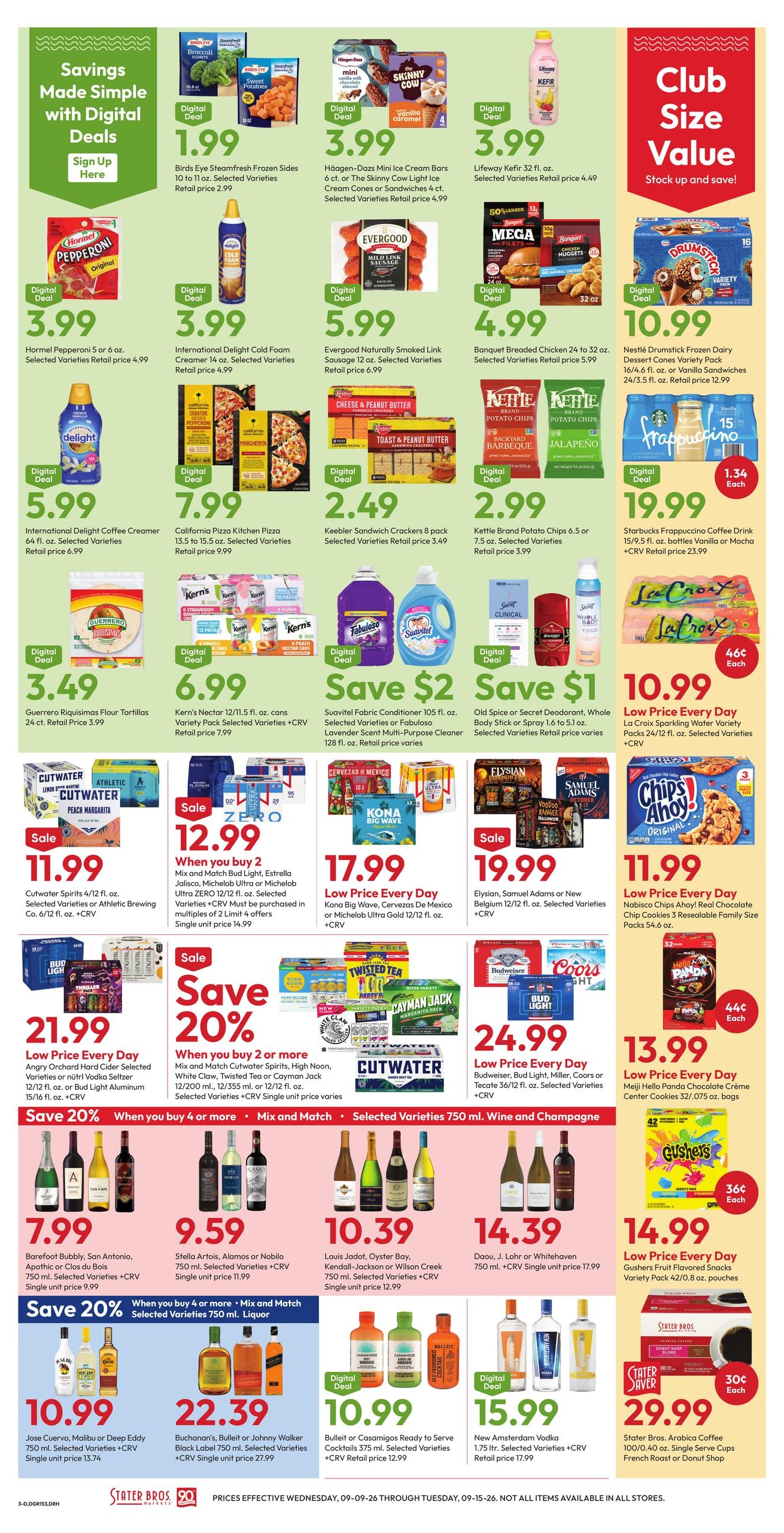 Stater Bros. Markets weekly ad page 3