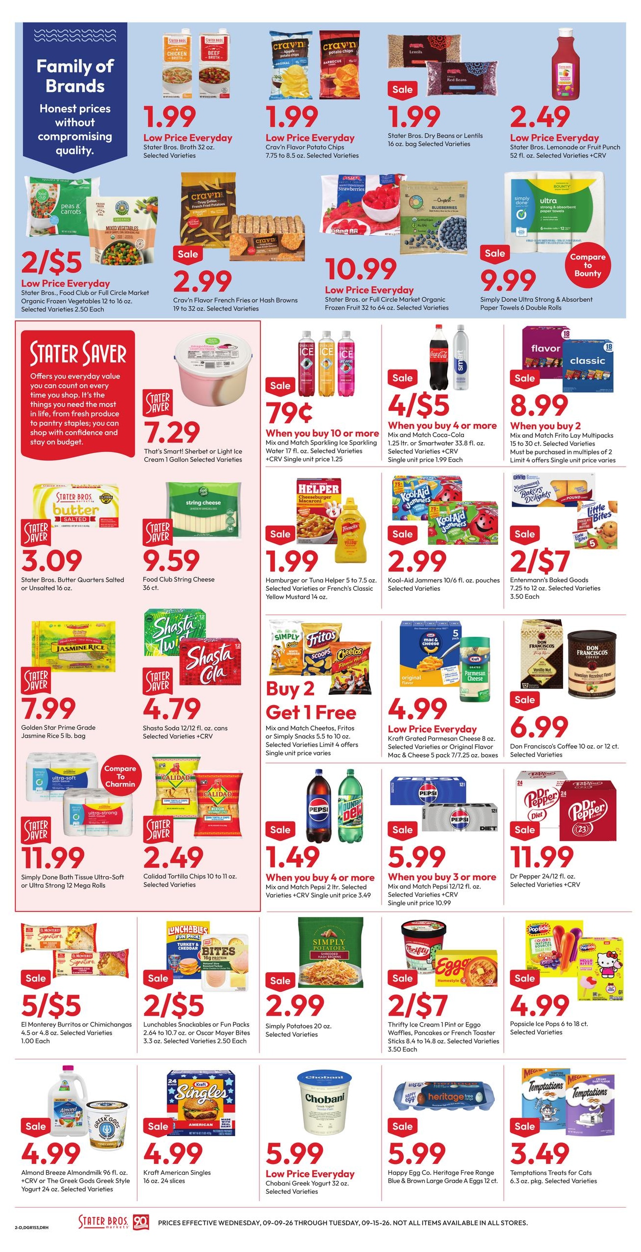Stater Bros. Markets weekly ad page 2