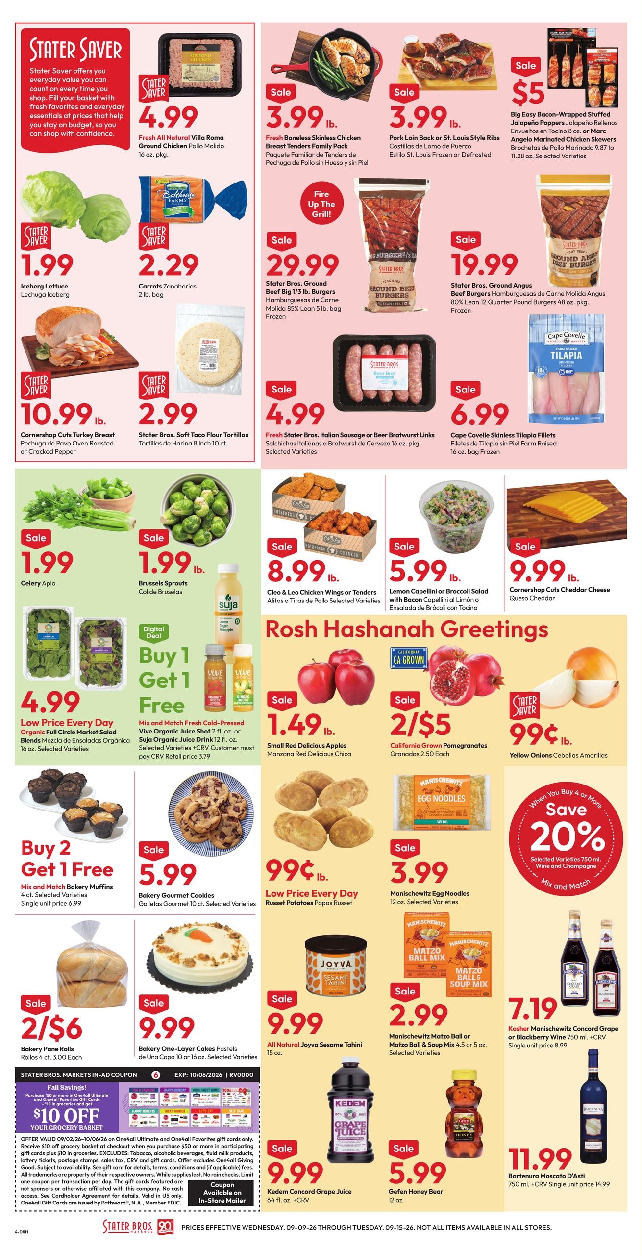Stater Bros. Markets weekly ad page 4