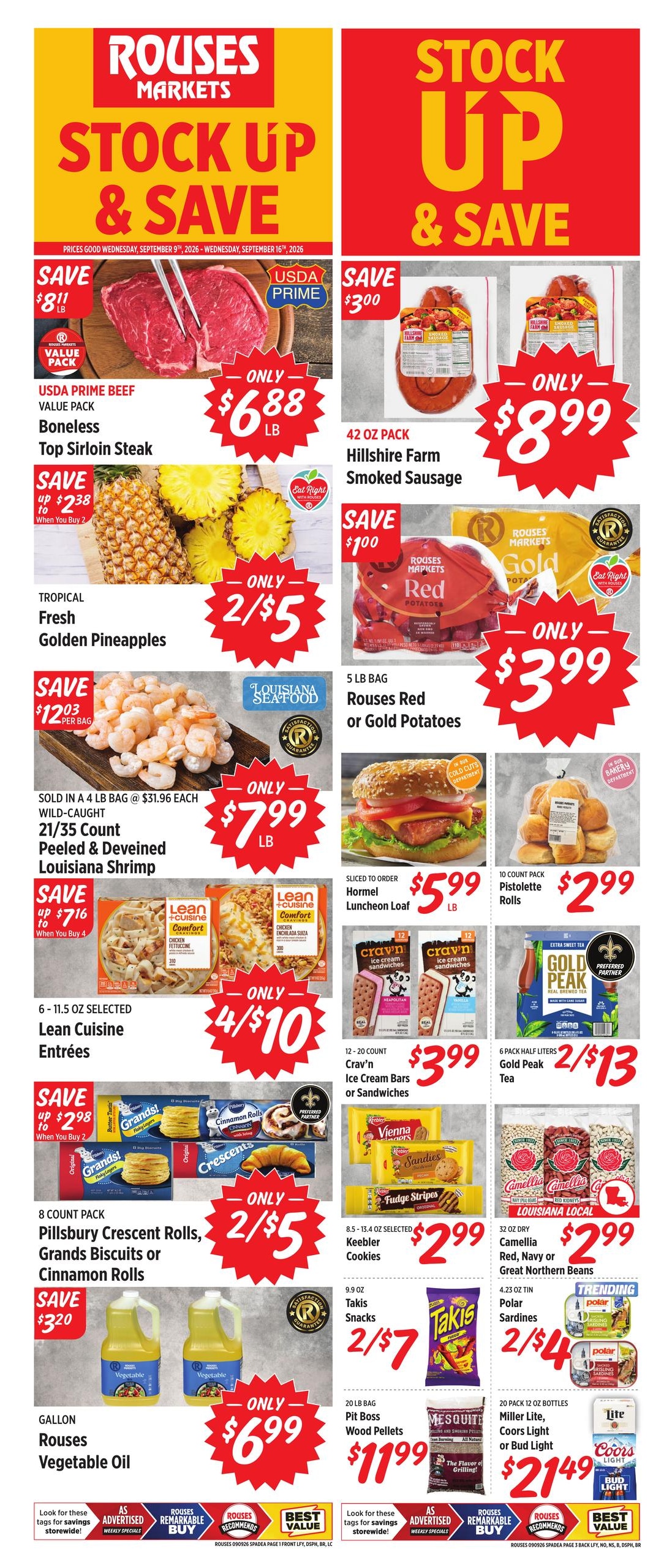Rouses Supermarkets weekly ad page 2