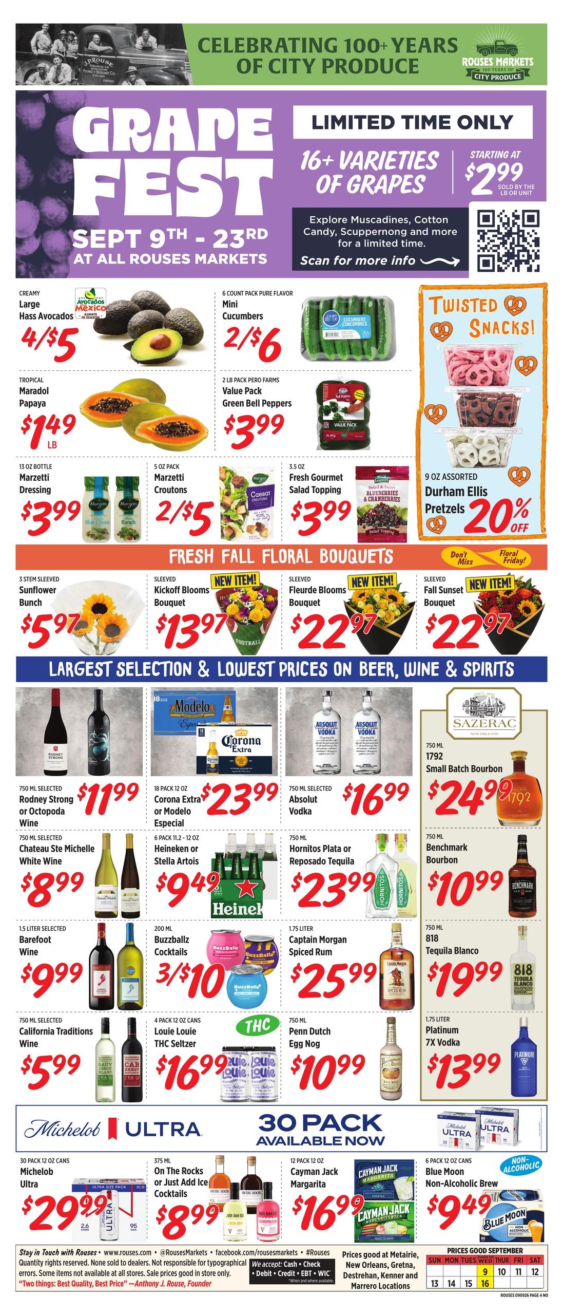 Rouses Supermarkets weekly ad page 8