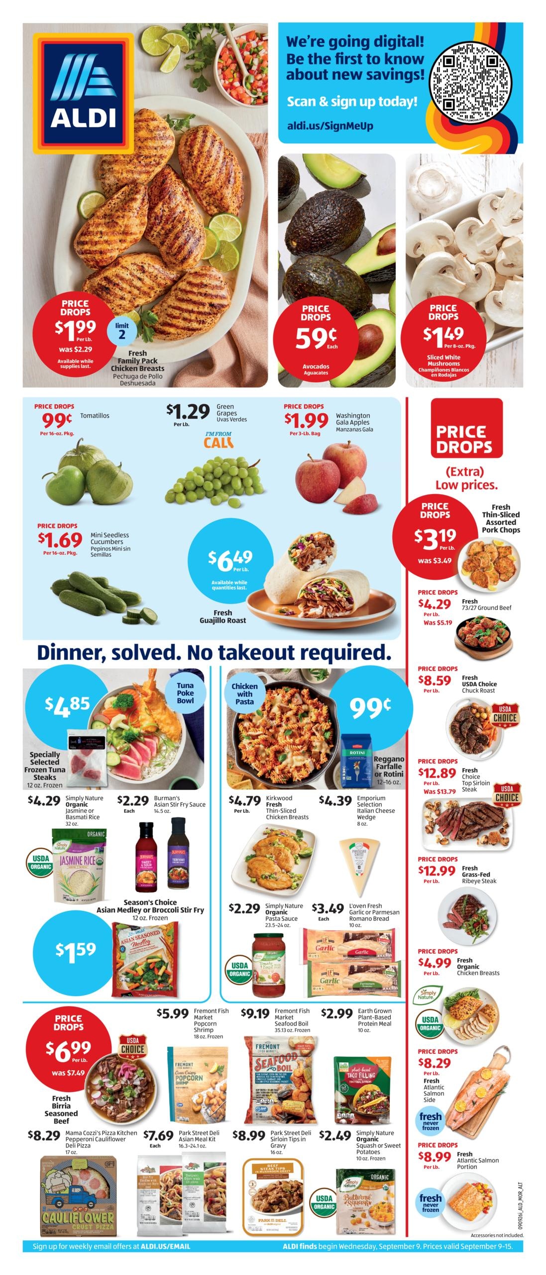 ALDI weekly ad page 1