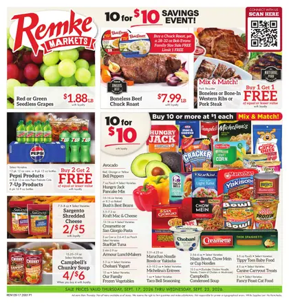 Remke Markets Weekly ad