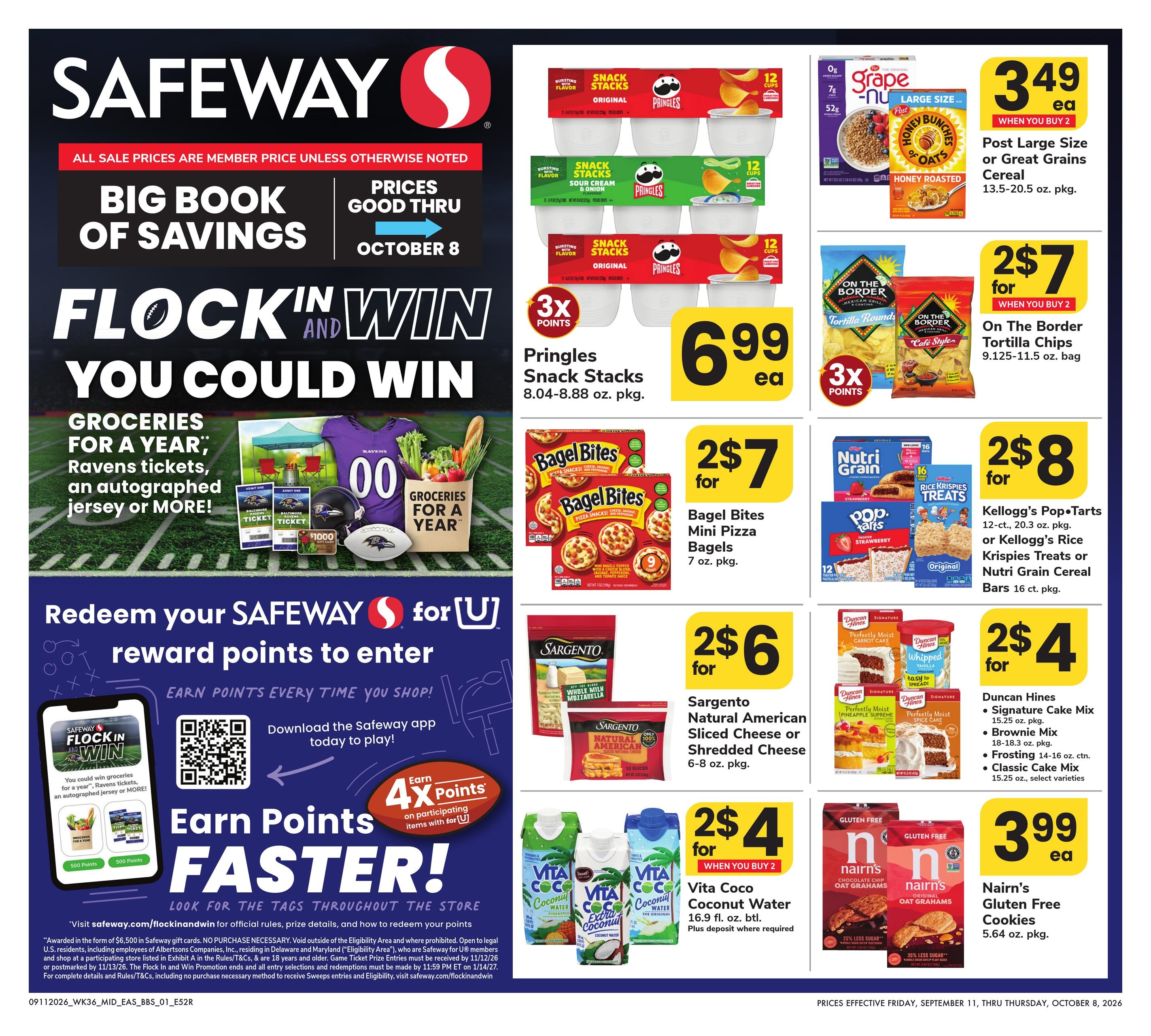Safeway weekly ad page 1