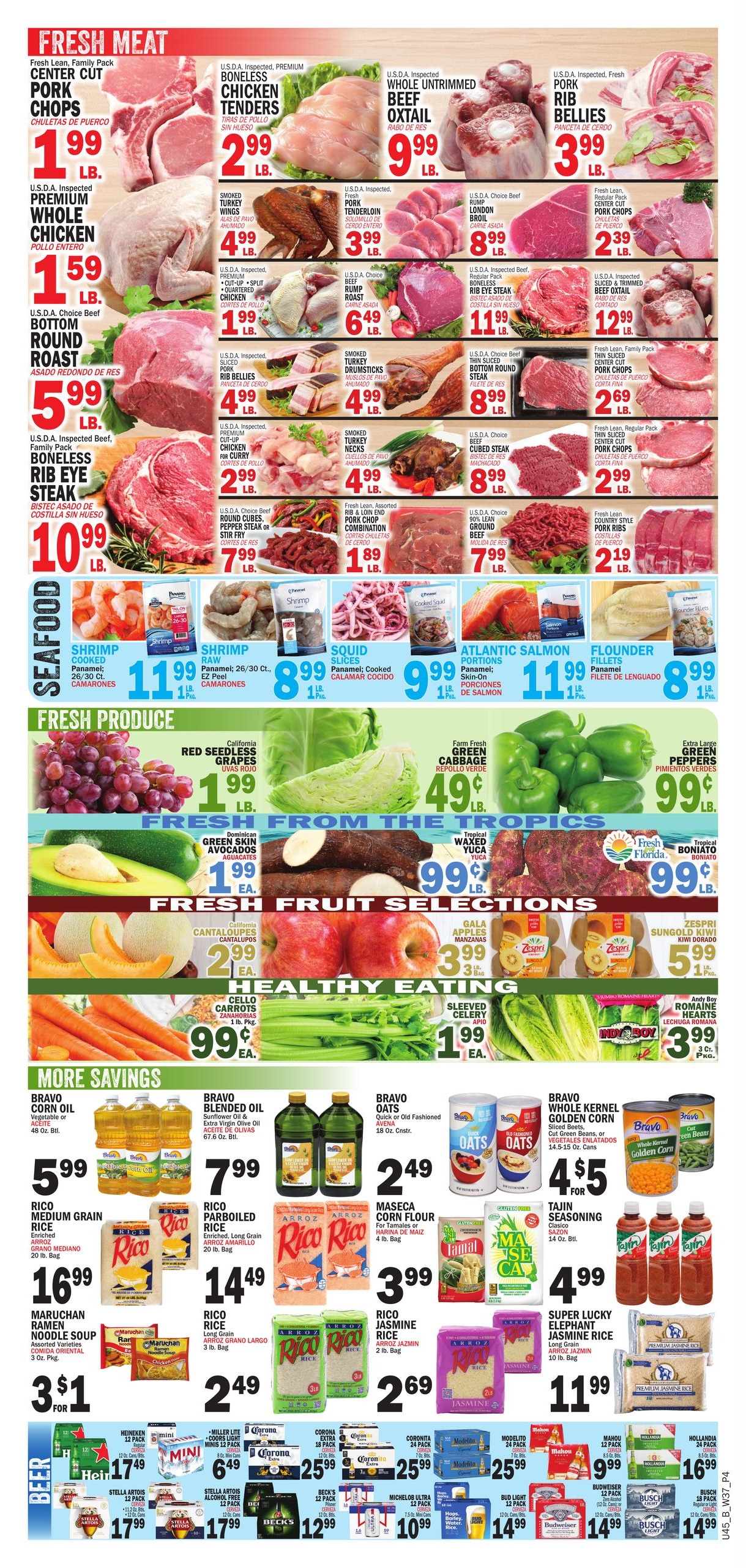 Bravo Supermarket weekly ad page 4