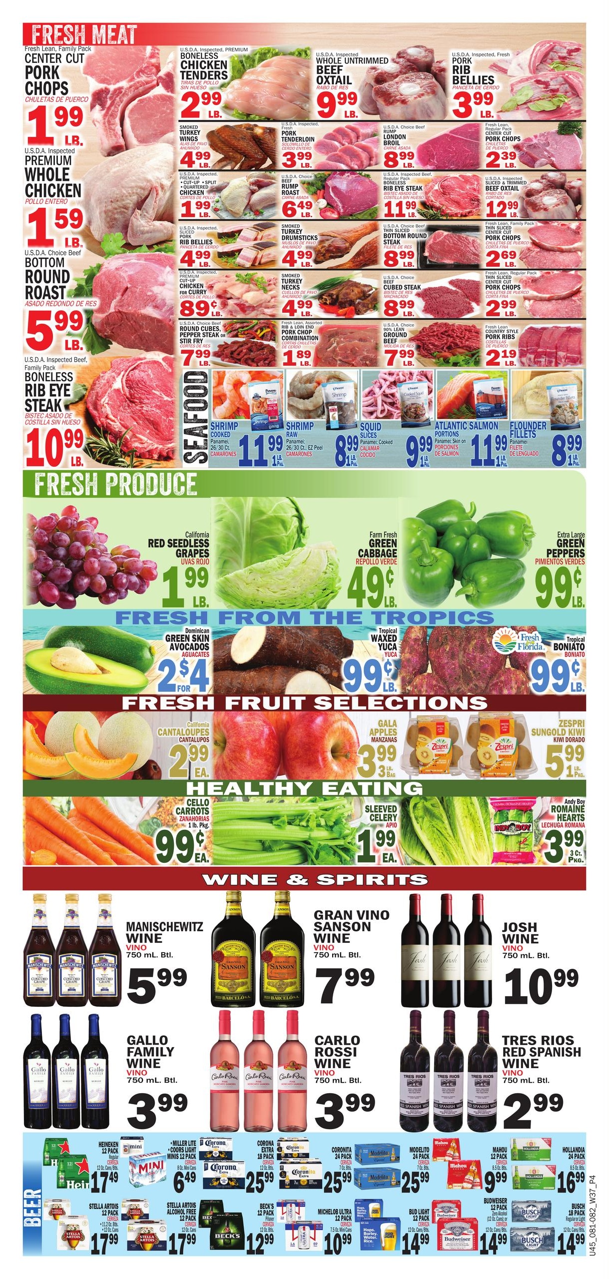 Bravo Supermarket weekly ad page 4