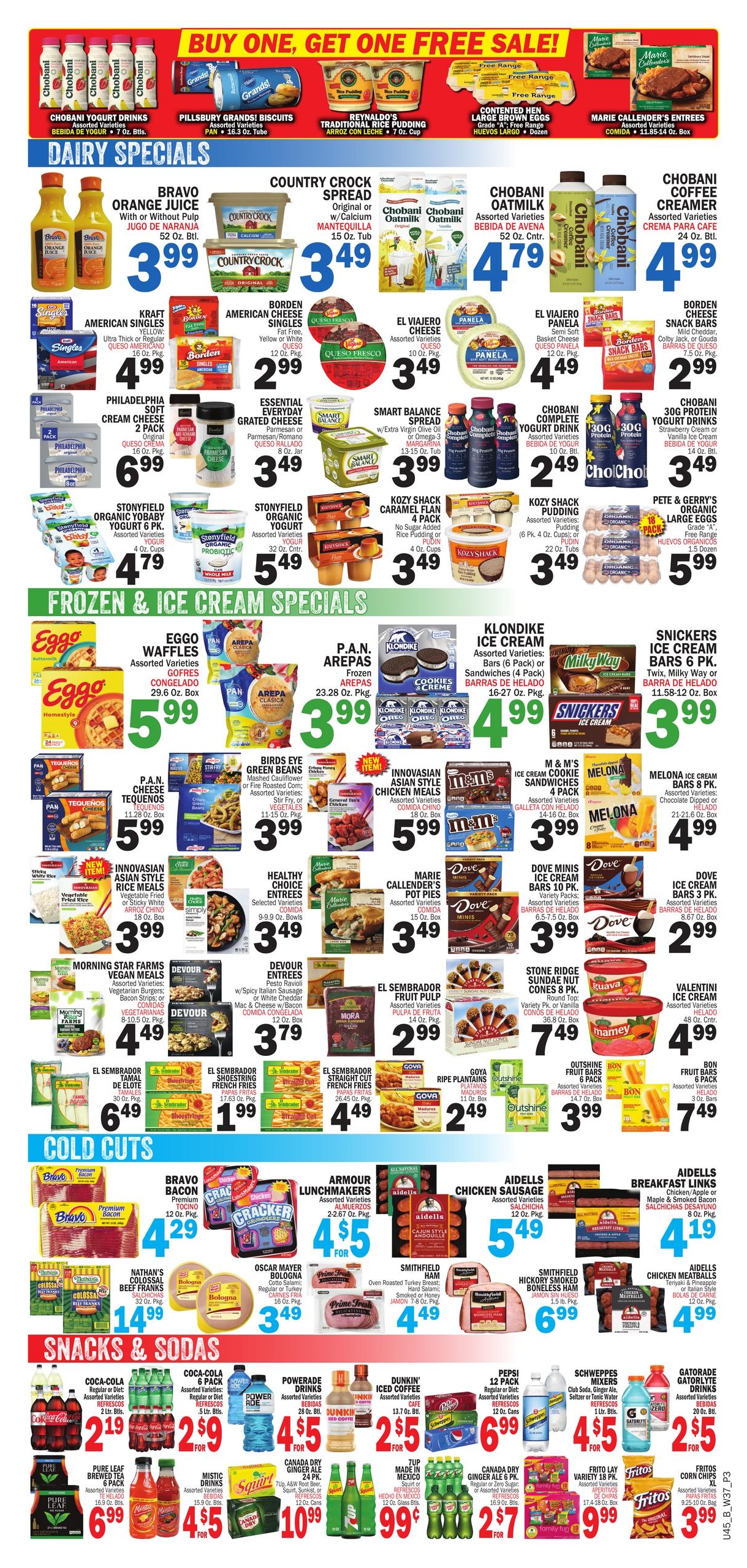 Bravo Supermarket weekly ad page 3