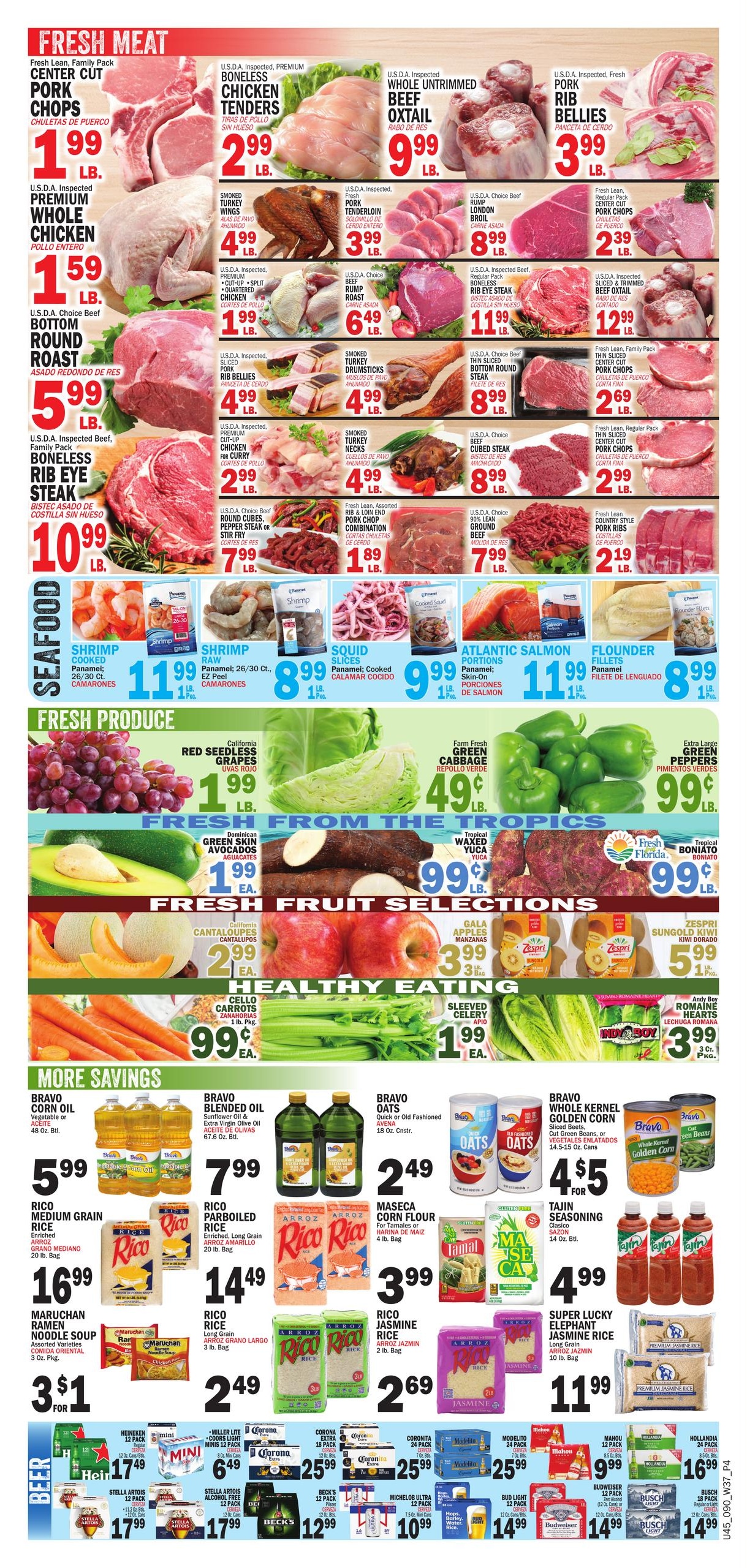Bravo Supermarket weekly ad page 4