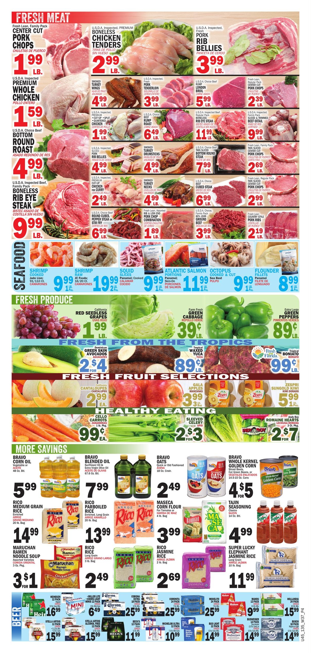 Bravo Supermarket weekly ad page 4
