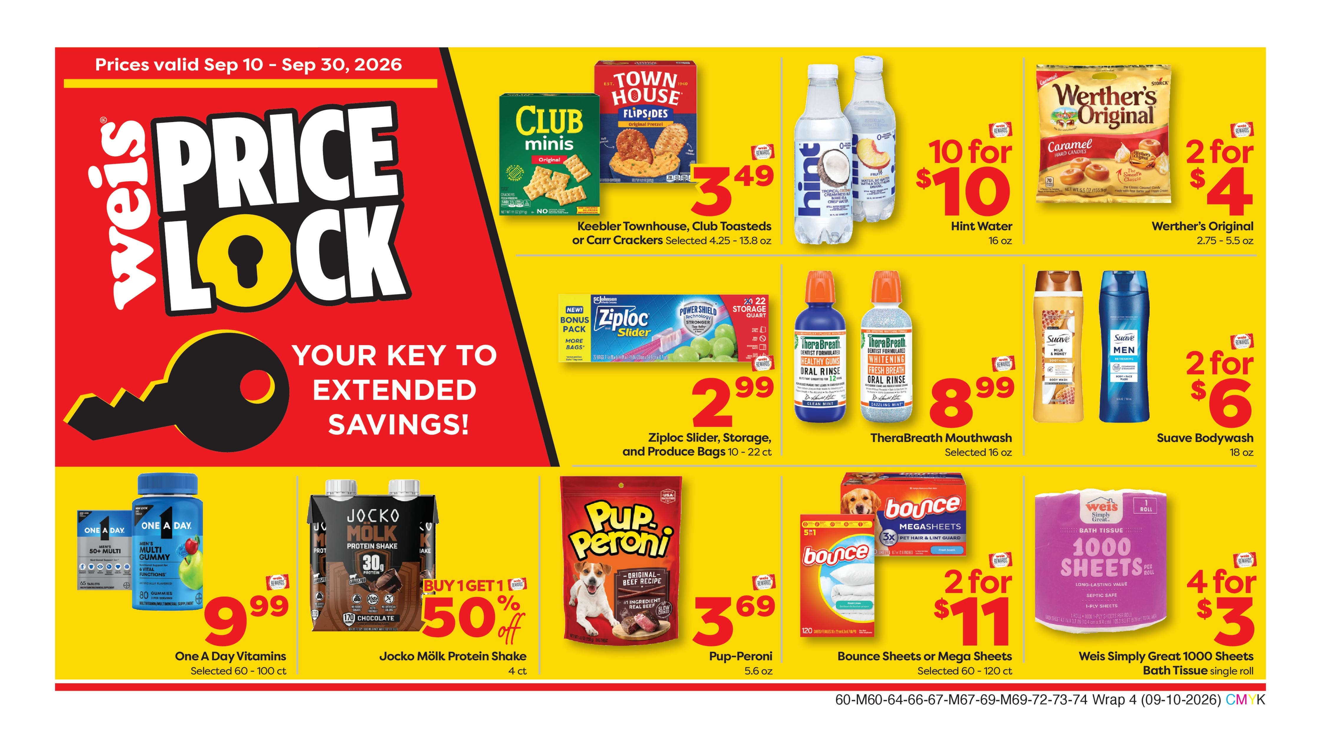 Weis Markets weekly ad page 3