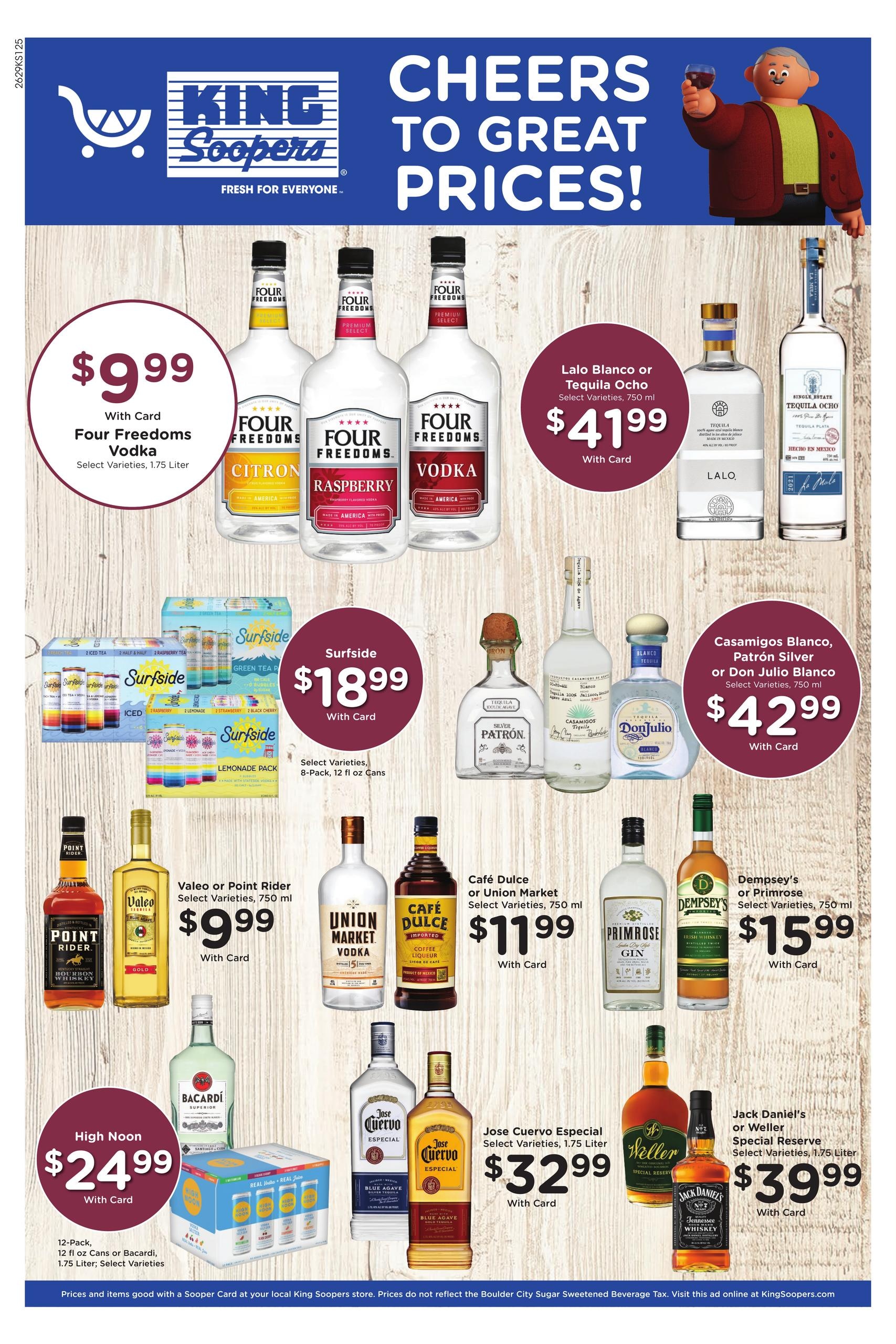 King Soopers weekly ad page 1