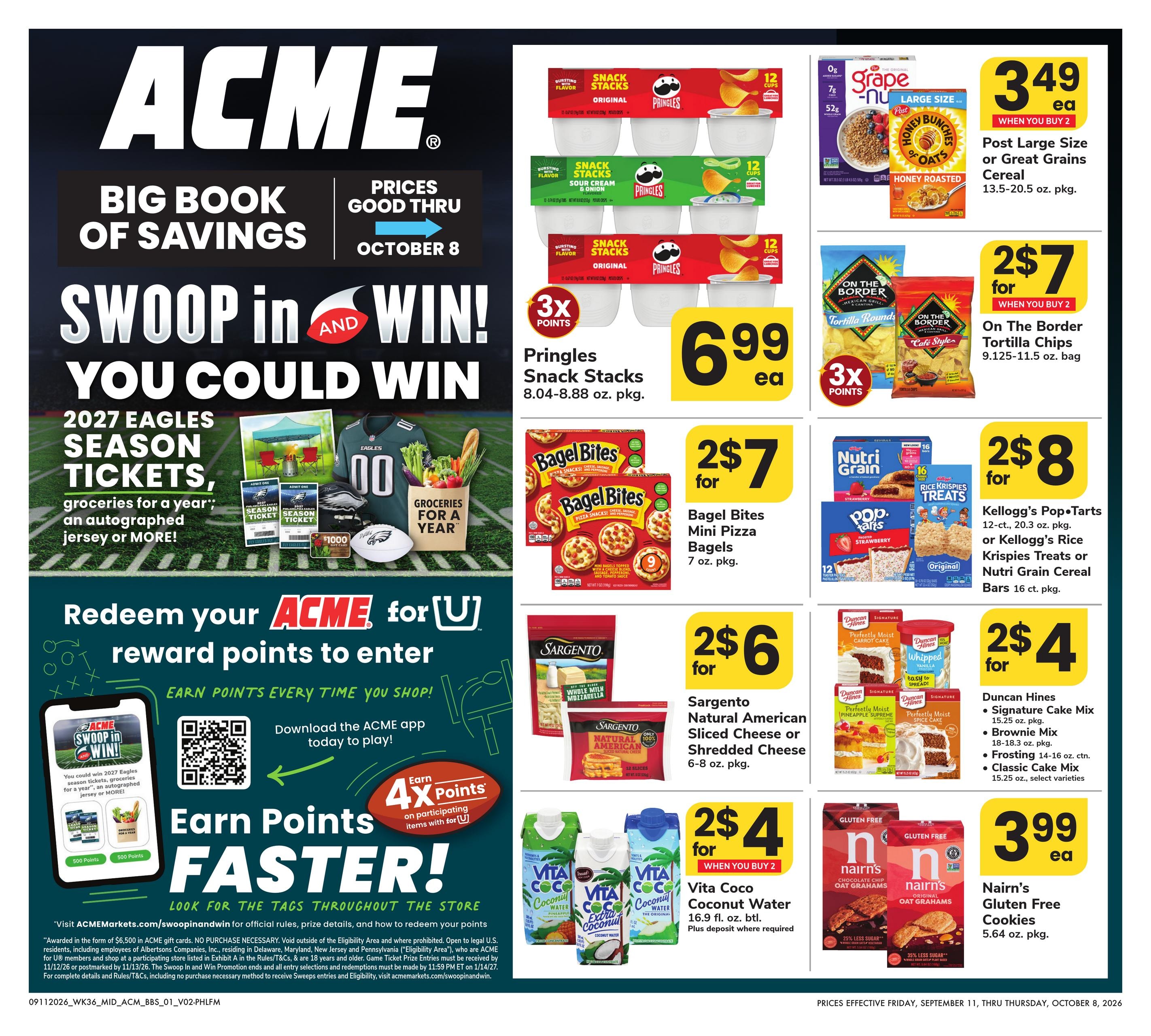 Acme Markets weekly ad page 1