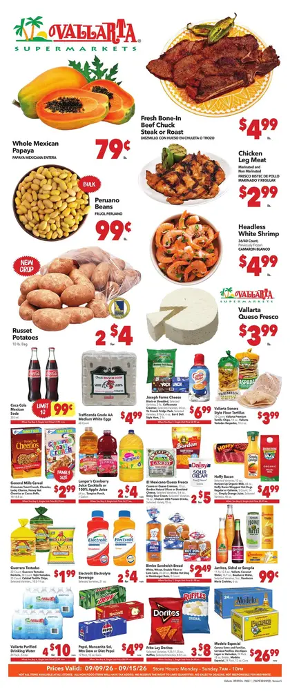 Vallarta Supermarkets Grocery Savings