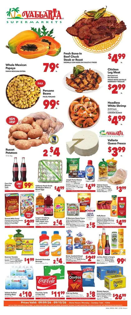 Vallarta Supermarkets Grocery Savings