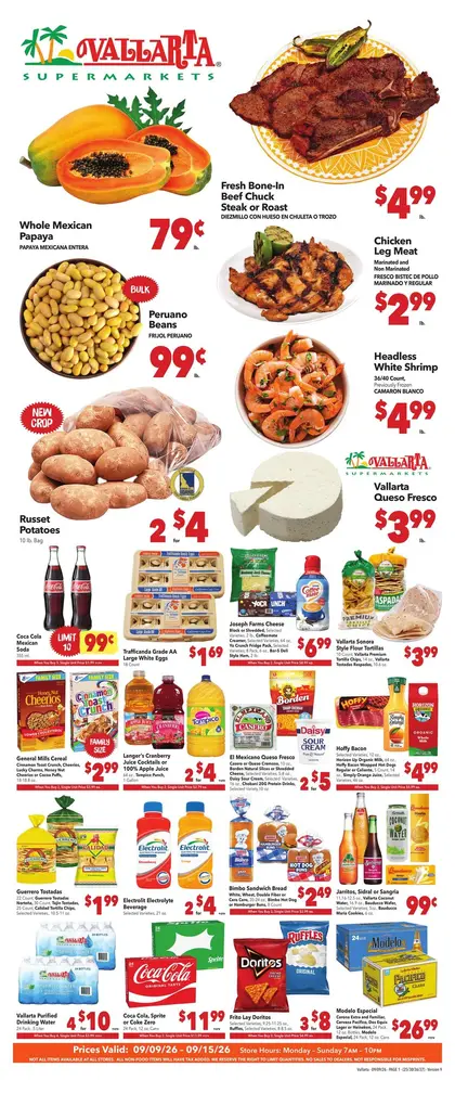 Vallarta Supermarkets Grocery Savings
