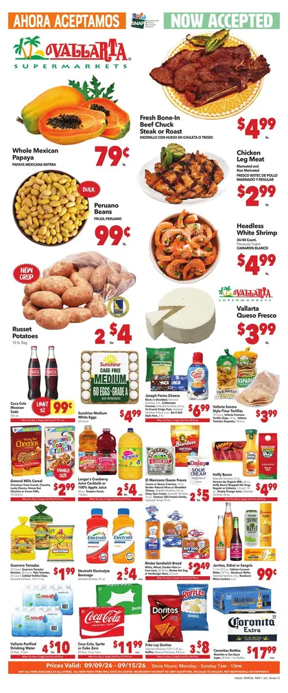 Vallarta Supermarkets Grocery Savings
