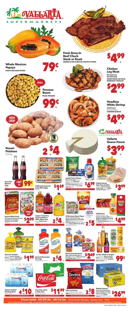 Vallarta Supermarkets Grocery Savings