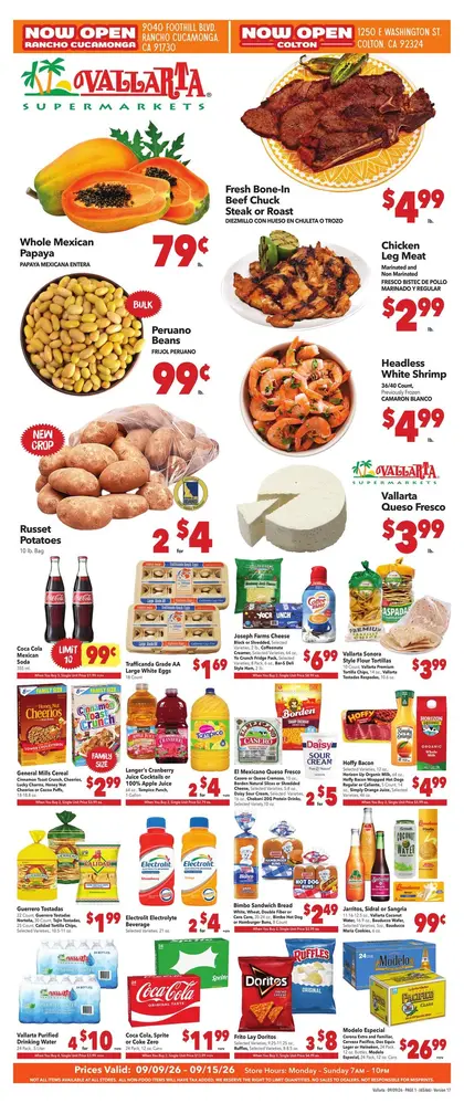 Vallarta Supermarkets Grocery Savings